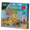 Adventskalender mit Baufahrzeugen