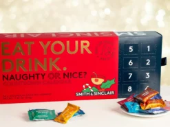 Adventskalender mit Cocktail-Süßigkeiten für Erwachsene – Smith & Sinclair