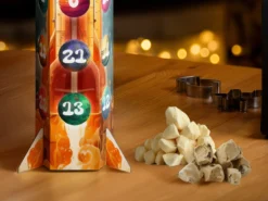 Adventskalender mit gefriergetrocknetem Eis