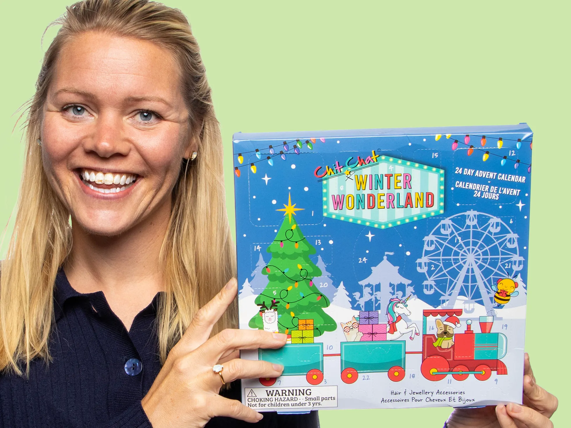 Adventskalender mit Haar-Accessoires & Schmuck