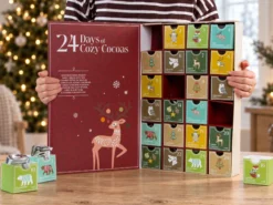 Adventskalender mit heißer Schokolade von Thoughtfully
