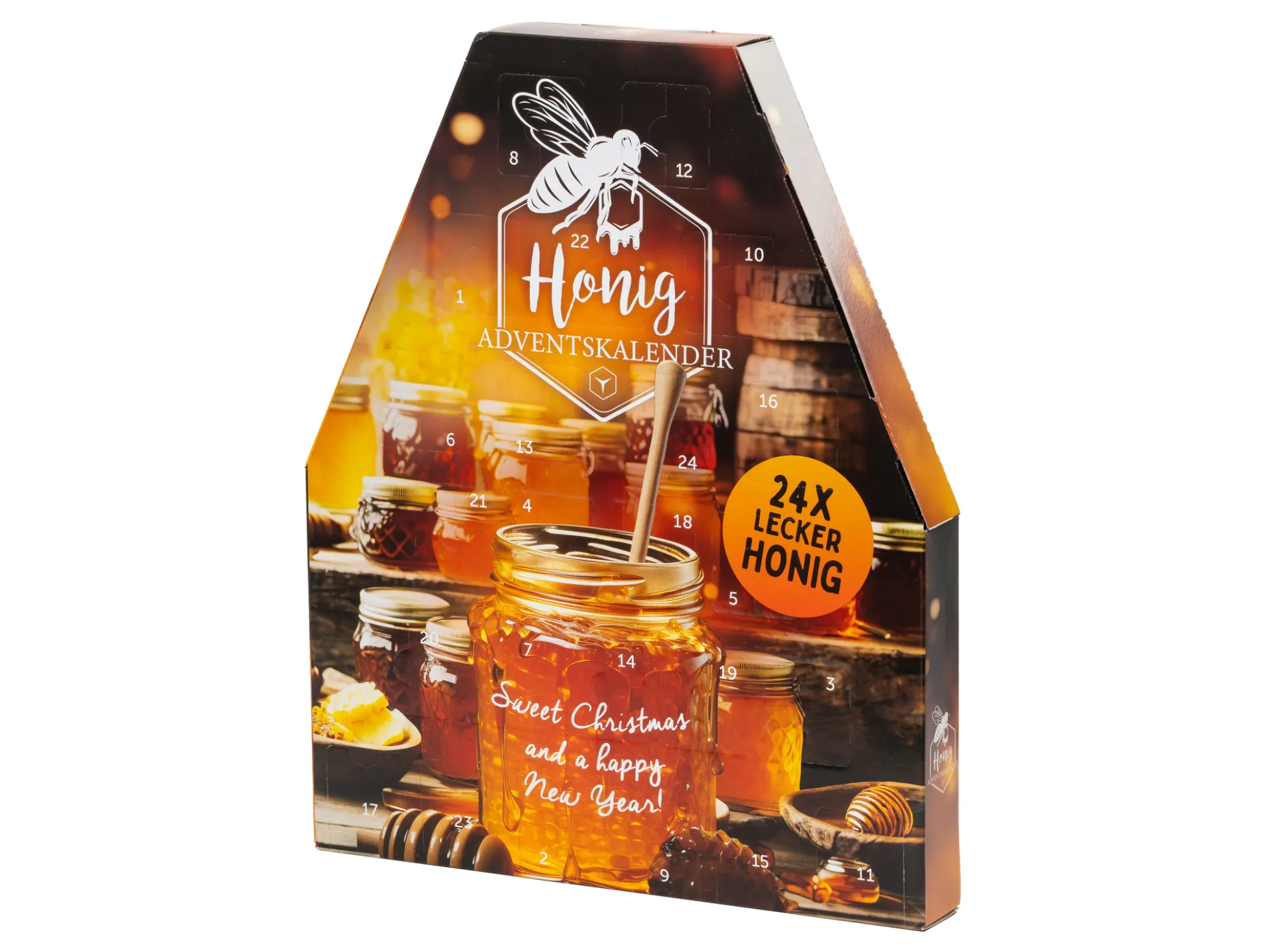 Adventskalender mit Honig