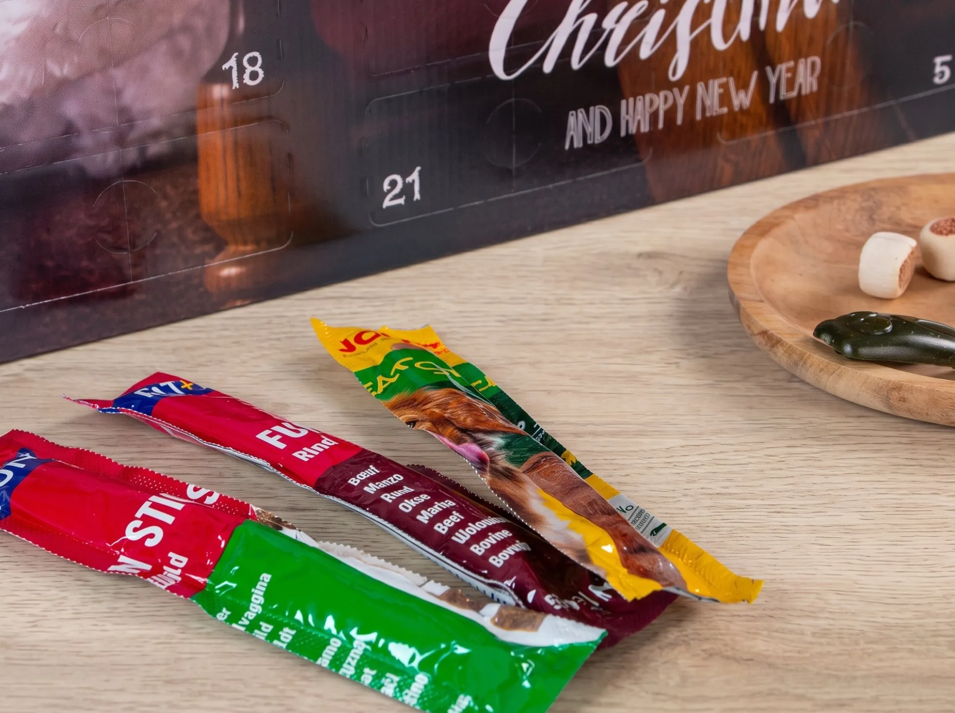Adventskalender mit Hundeleckerlis