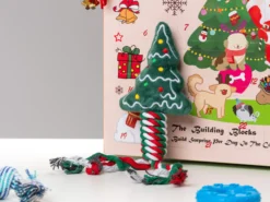 Adventskalender mit Hundespielzeug