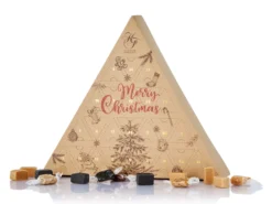Adventskalender mit Karamellbonbons - Kjaramjel Fabrjkken