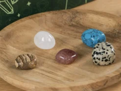 Adventskalender mit Kristallen