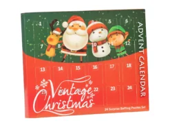 Adventskalender mit Metallpuzzles