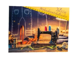 Adventskalender mit Nähzubehör