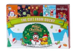 Adventskalender mit Quietscheenten