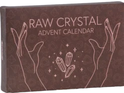Adventskalender mit Rohkristallen
