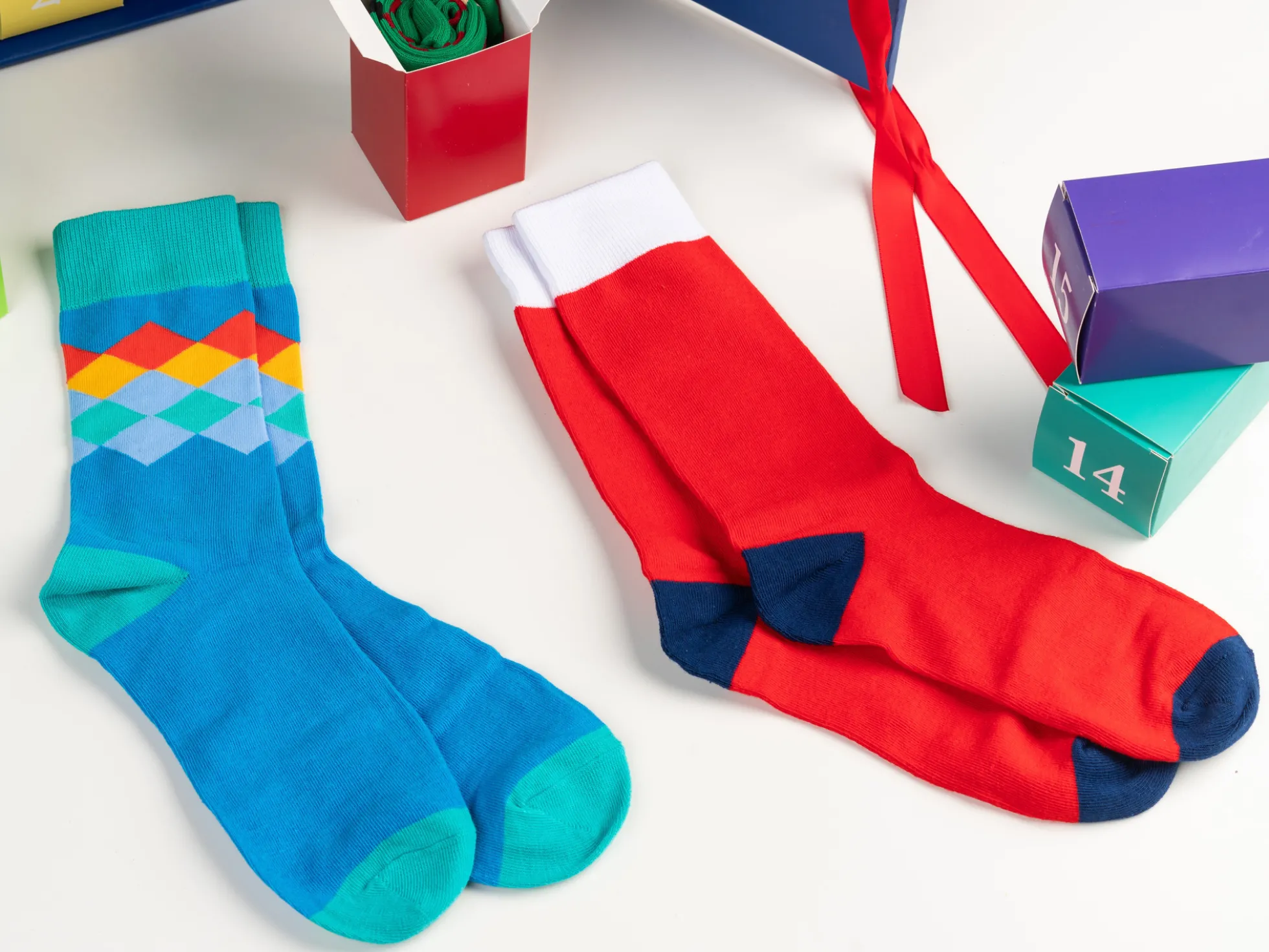Adventskalender Socken (Gr. 40-45)