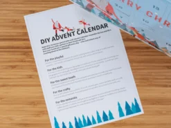Adventskalender zum selbst Befüllen