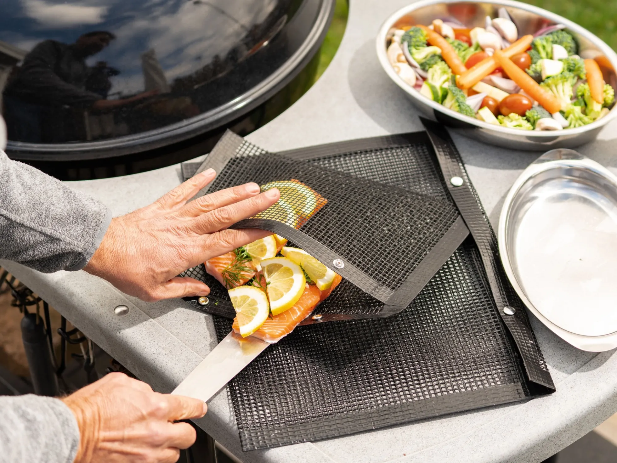 Antihaft-Grillbeutel 2-er Pack - KitchPro