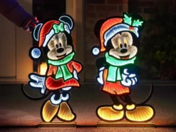 Außenbeleuchtung Minnie Maus