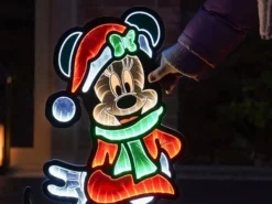 Außenbeleuchtung Minnie Maus