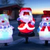 Außenbeleuchtung Mit Weihnachtsfiguren