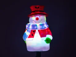 Außenbeleuchtung Mit Weihnachtsfiguren