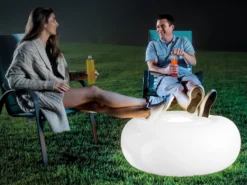 Aufblasbarer LED-Sitzsack - Intex