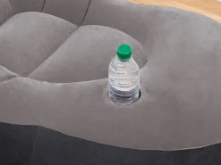 Aufblasbarer Loungesessel mit Fußhocker – Intex