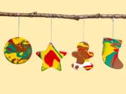 Bastelset Hängender Weihnachtsbaumschmuck