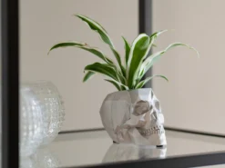 Blumentopf Totenkopf