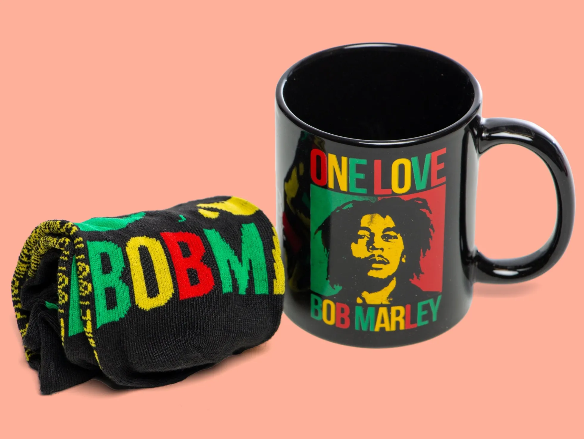 Bob Marley Tasse & Socken Geschenk-Set