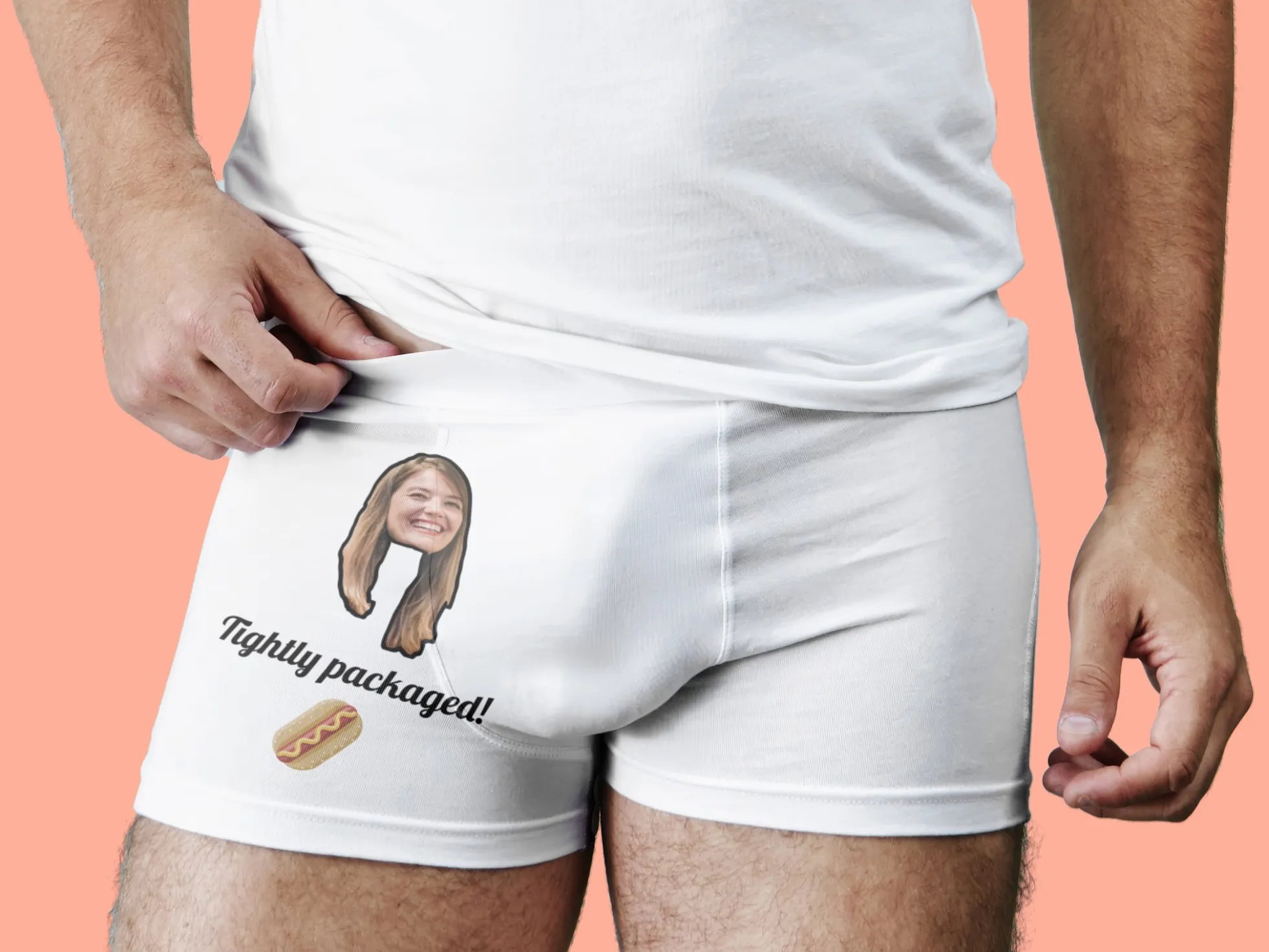 Boxershorts mit Foto & Text