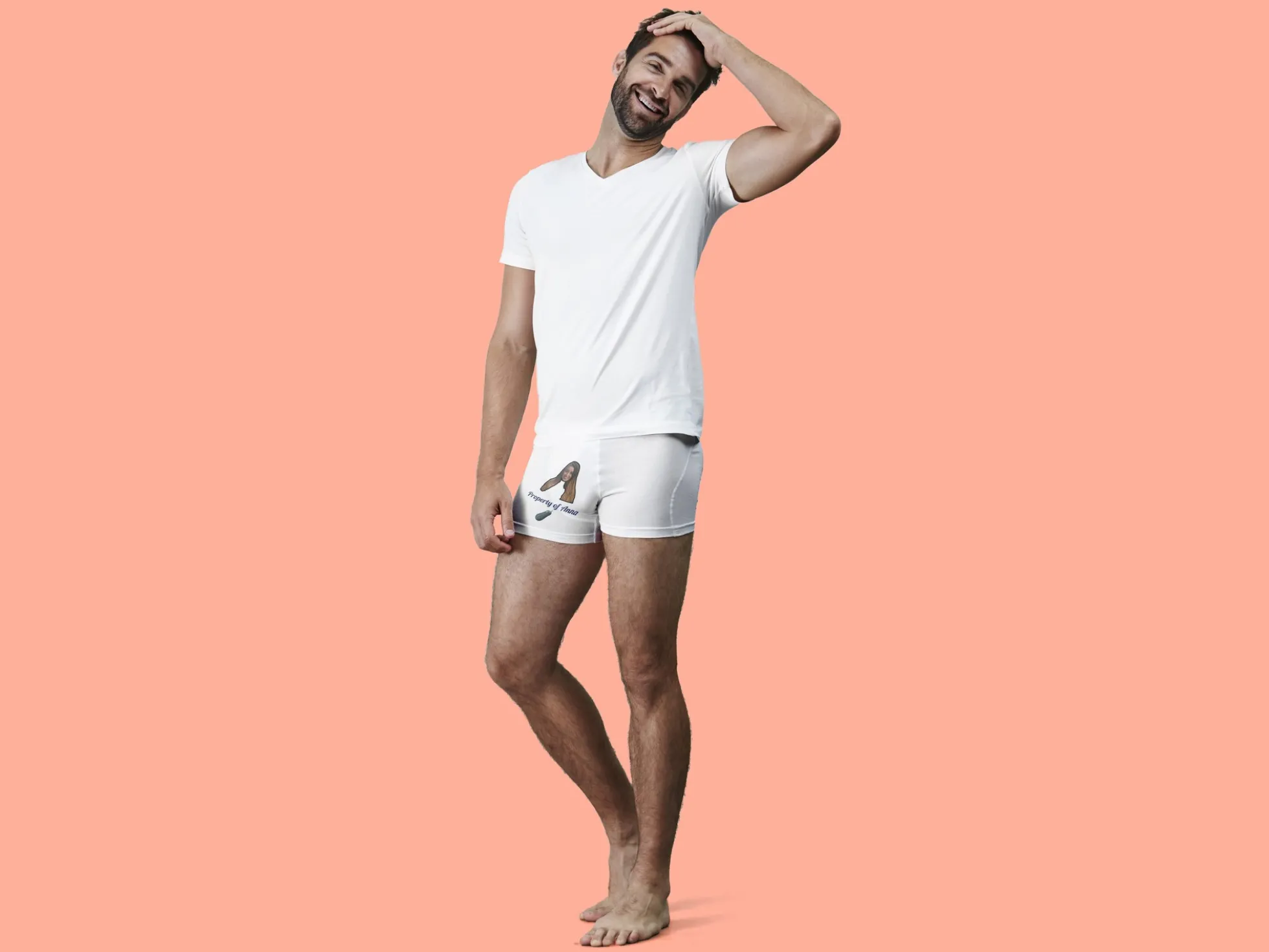 Boxershorts mit Foto & Text
