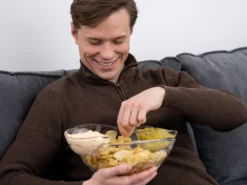 Chips Und Doppel-Dip Schüssel - KitchPro