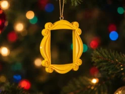 Christbaumschmuck Friends - Gelber Rahmen