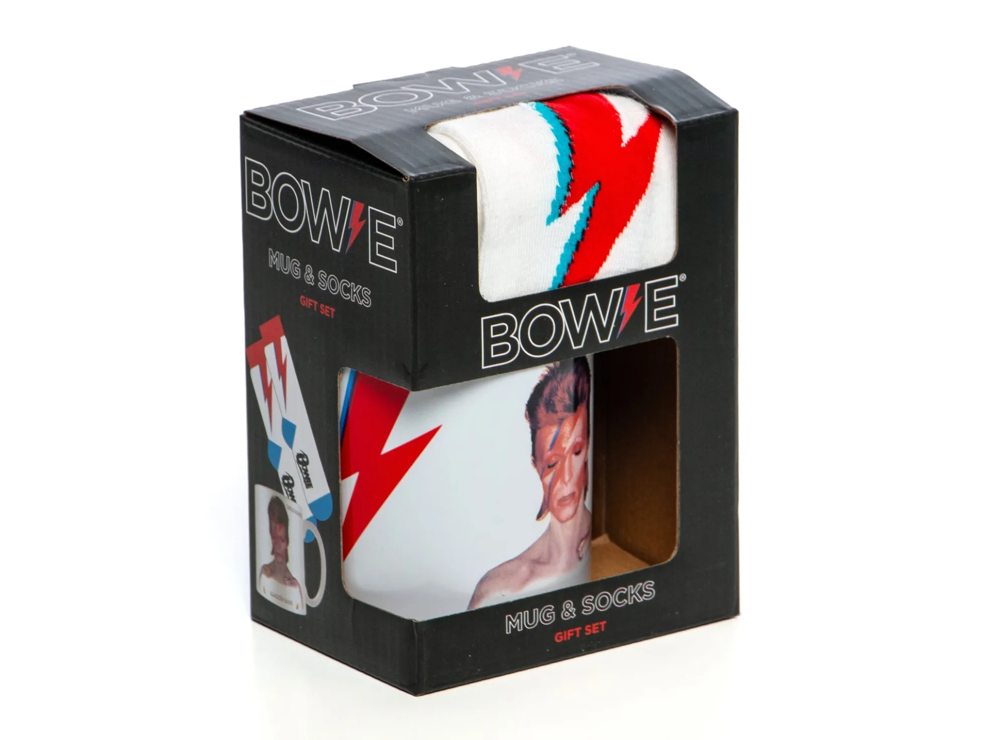 David Bowie Tasse & Socken Geschenk-Set