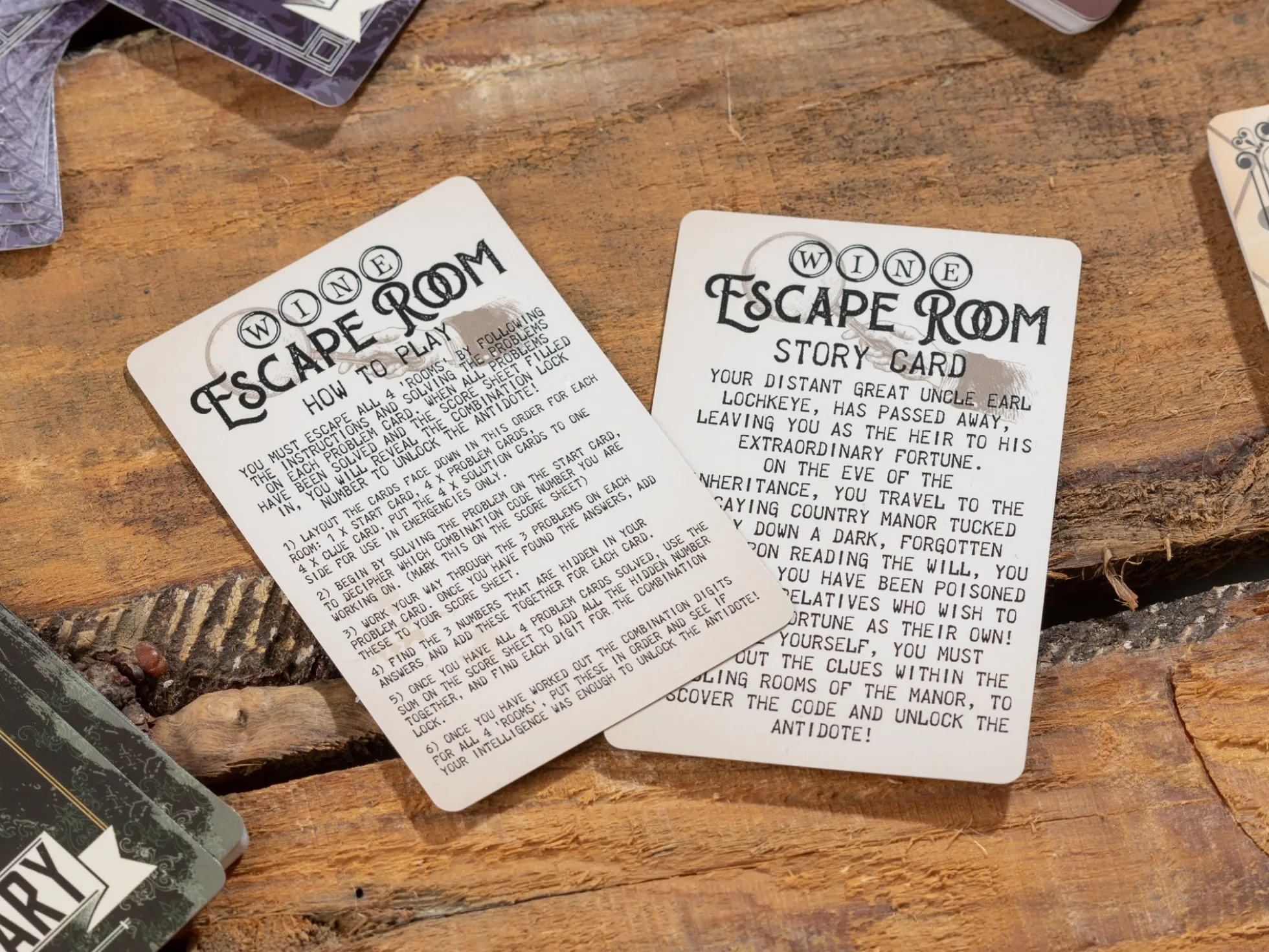 Escape Room Für Weinflaschen