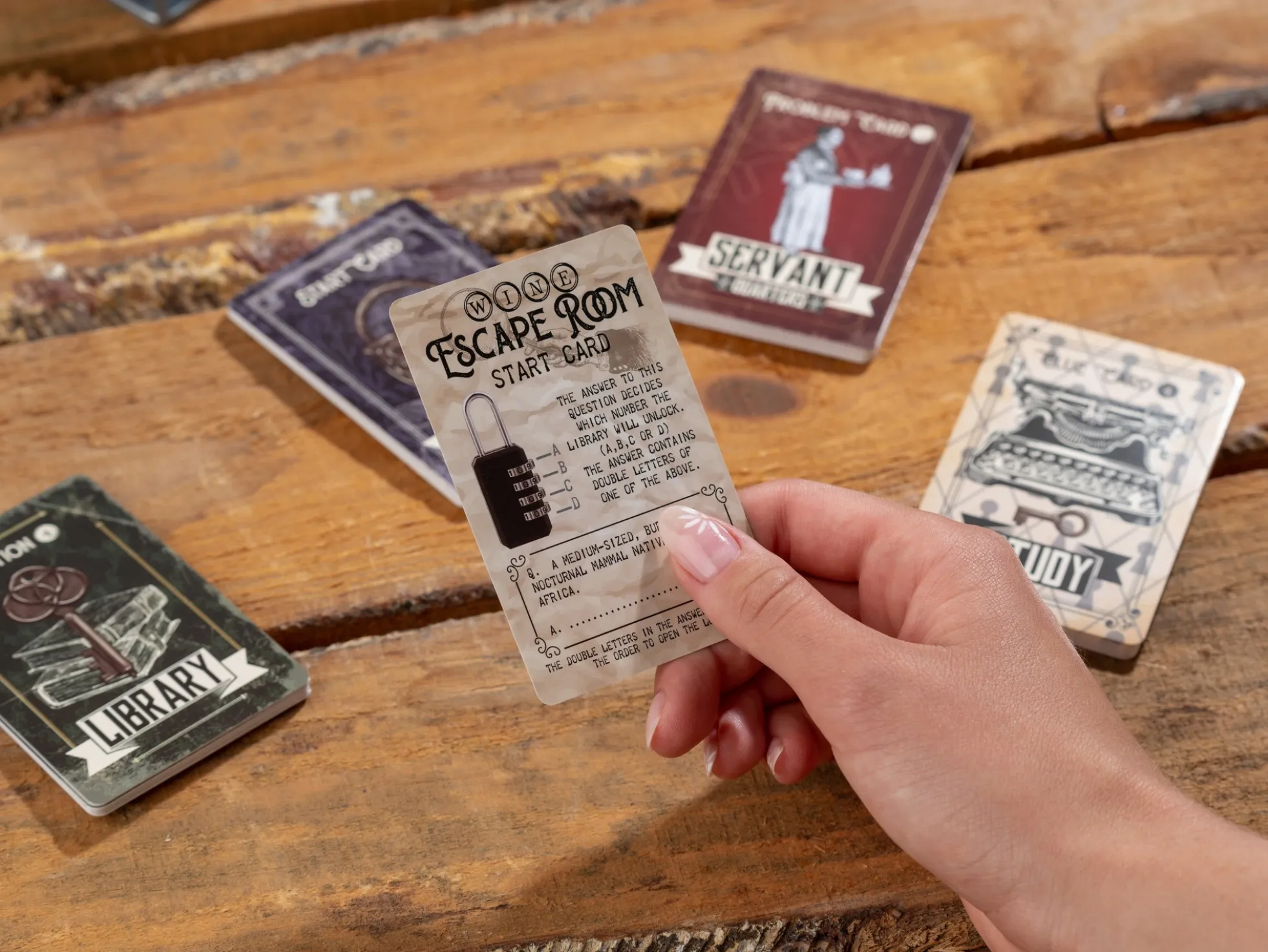 Escape Room Für Weinflaschen