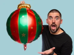 Folienballon Christbaumkugel