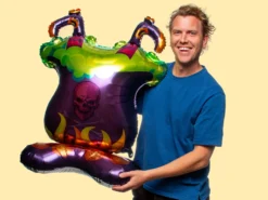 Folienballons Halloween 5er-Pack
