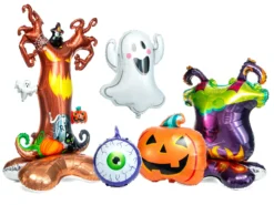 Folienballons Halloween 5er-Pack