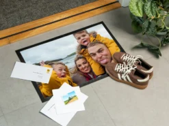 Fußmatte mit eigenem Foto