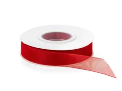 Geschenkband Organza 40m - Rot