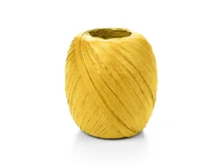 Geschenkband Raffia 50m - Gelb