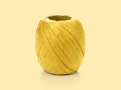 Geschenkband Raffia 50m - Gelb