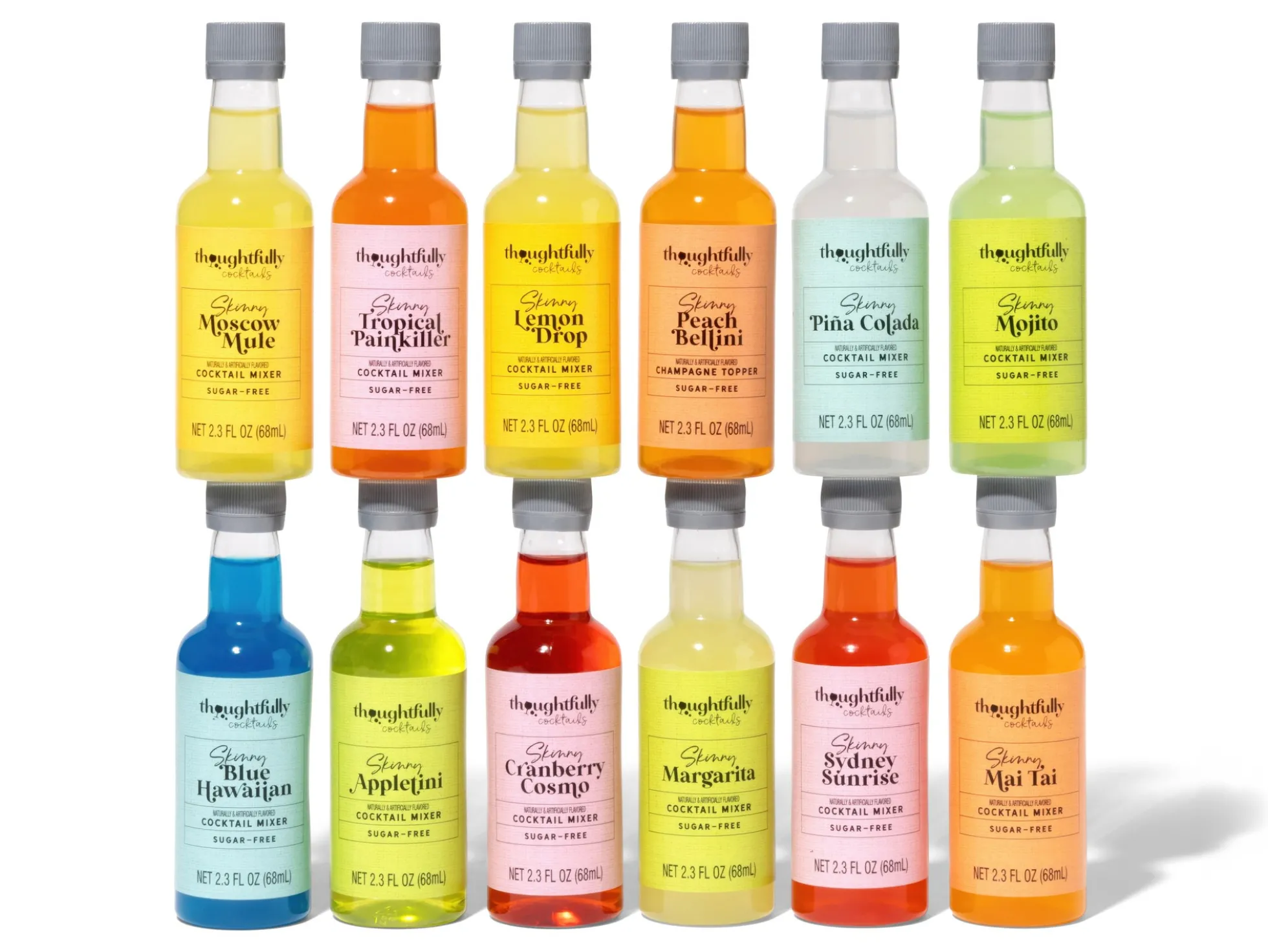 Geschenkbox mit Drinkmixen: Skinny Cocktails – Thoughtfully