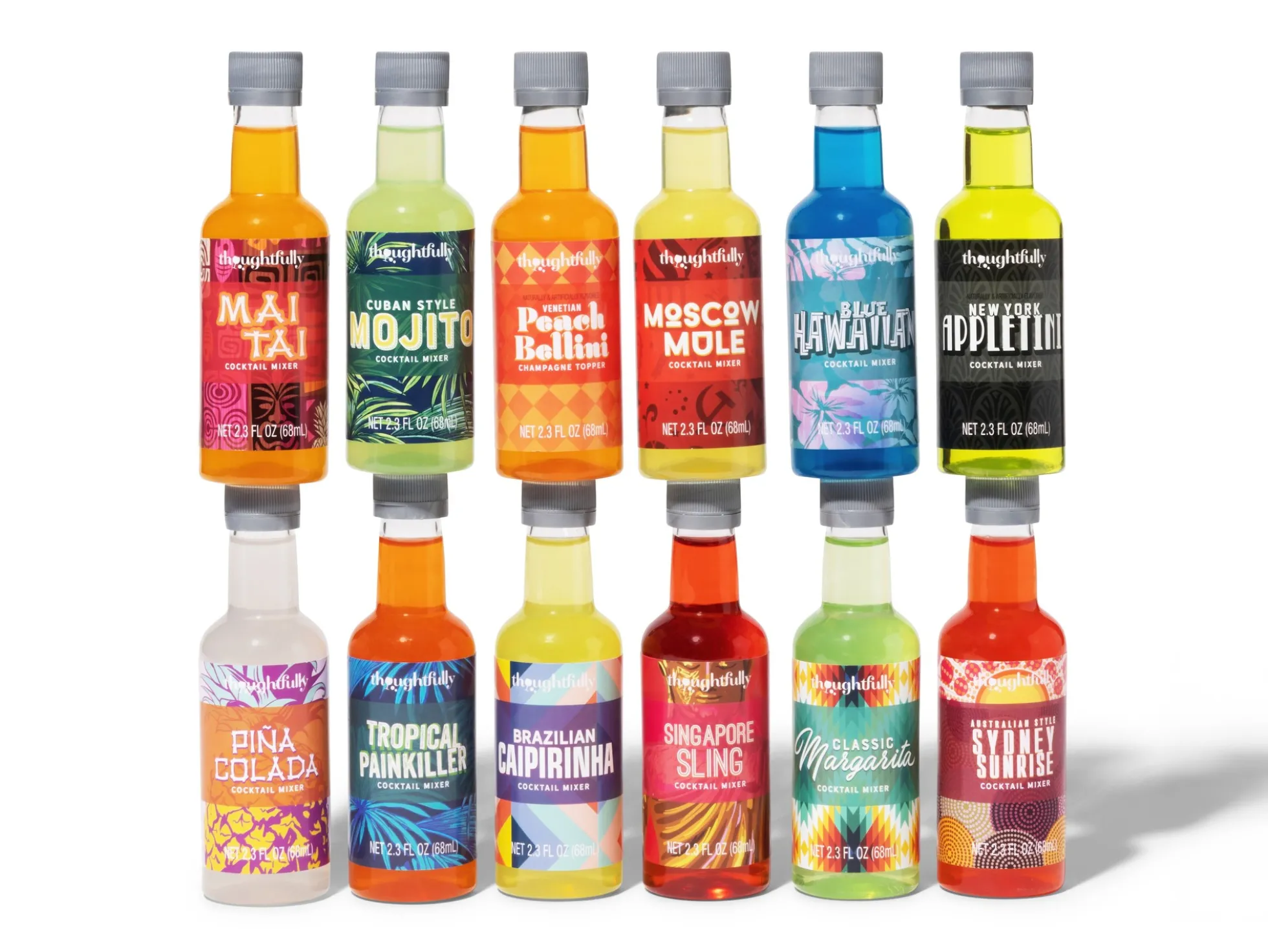 Geschenkbox mit Drinkmixern: Global Cocktails – Thoughtfully