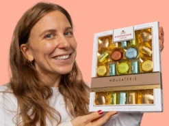 Geschenkbox mit Nougat - Niederegger