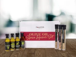 Geschenkbox Olive Oil Spice Infusion Set – Thoughtfully