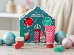 Geschenkbox Weihnachtliches Bade-Set