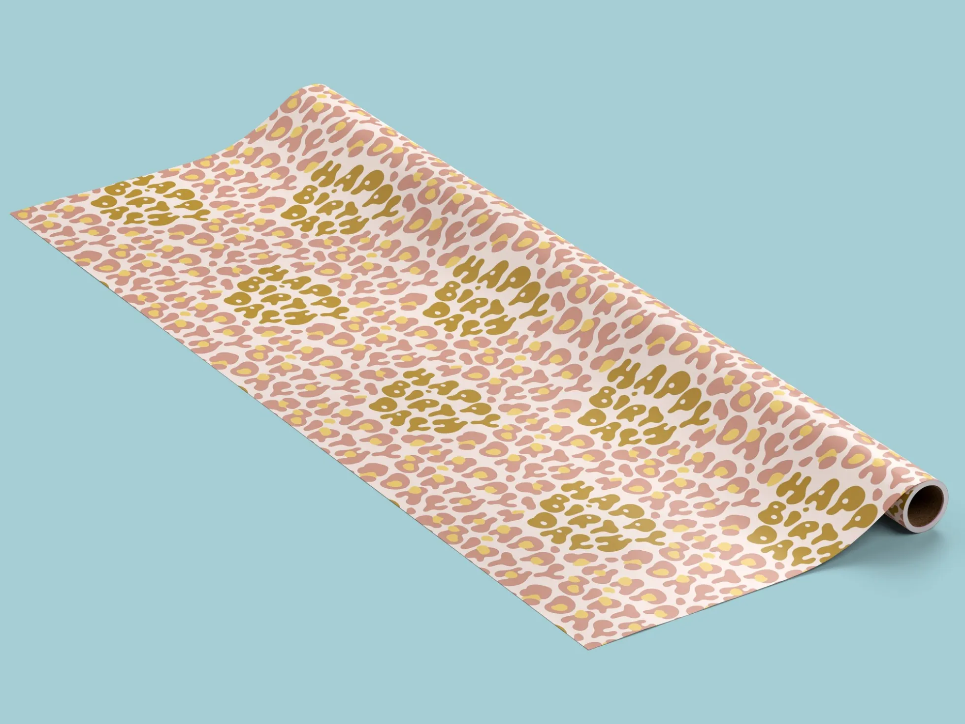 Geschenkpapier - Happy Birthday