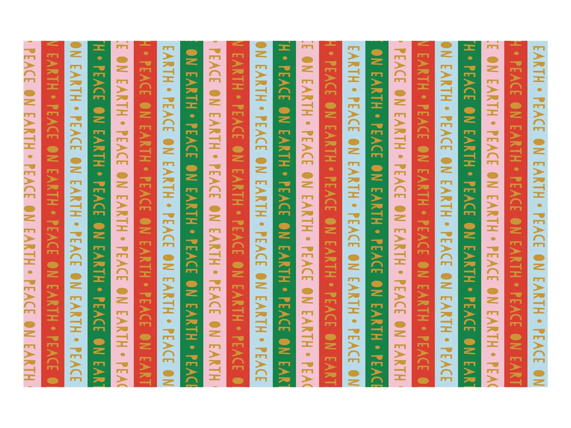 Geschenkpapier - Peace on Earth