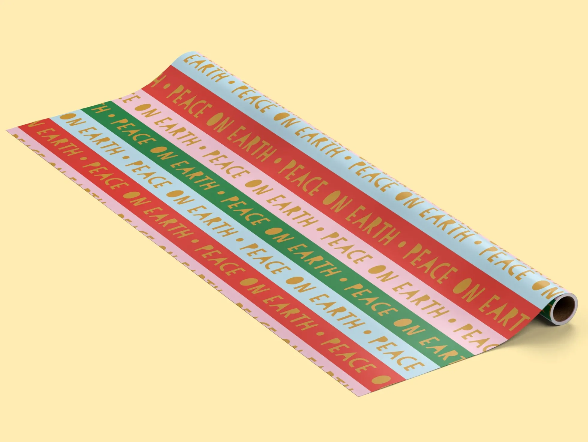 Geschenkpapier - Peace on Earth