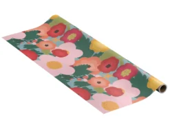 Geschenkpapier - Rosa Blumen