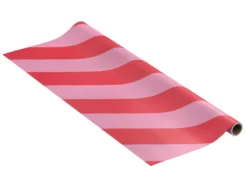 Geschenkpapier - Rot/rosa Streifen